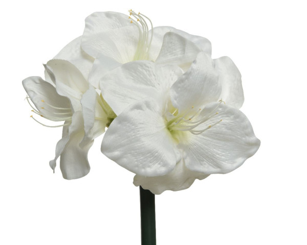 Kunstblume AMARYLLIS weiss