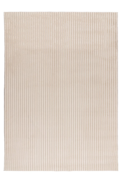 Teppich PLUSH beige in beige aus Polyester