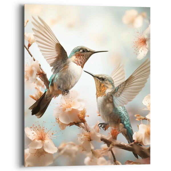 Bild SPRING BIRDS in mehrfarbig