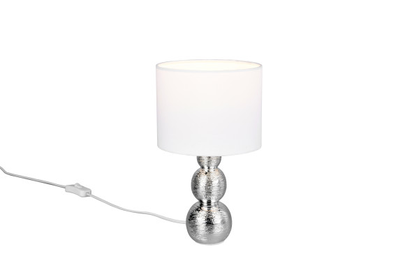 Tischleuchte LOVA silber