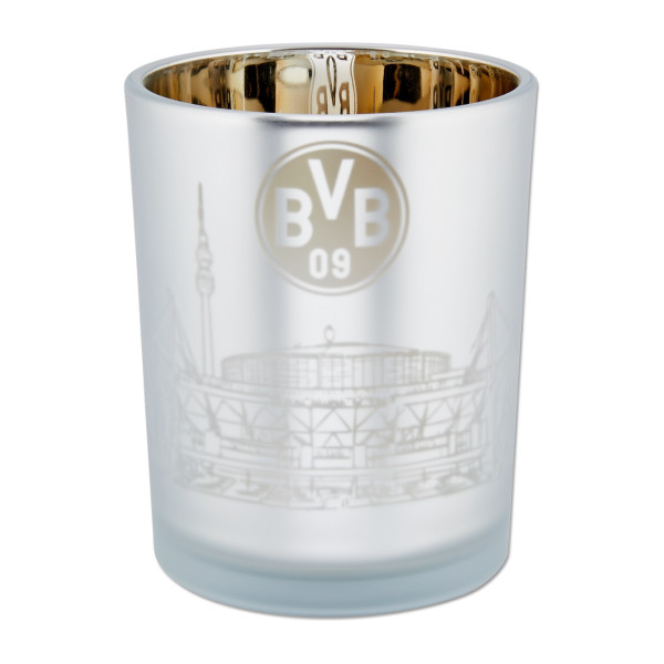 Windlicht BVB in mehrfarbig aus Glas