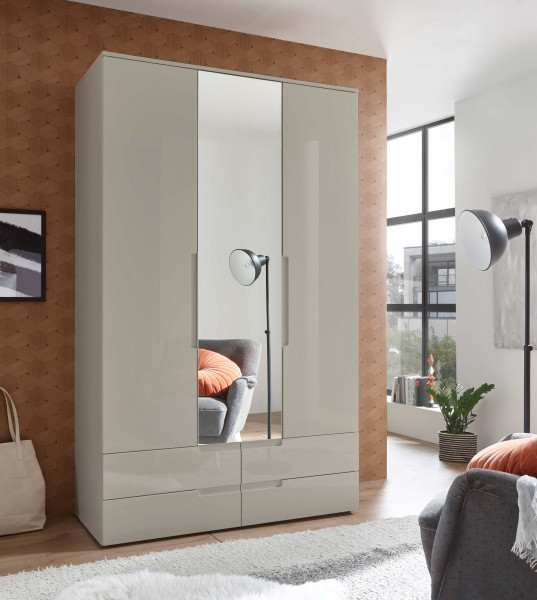 Kleiderschrank self JENNA in champagner aus Dekor