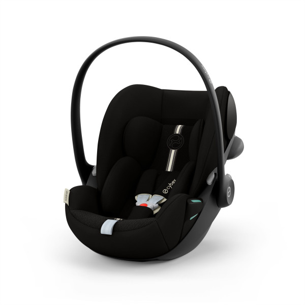 Babyschale CYBEX Cloud G3 Plus in schwarz aus Materialmix