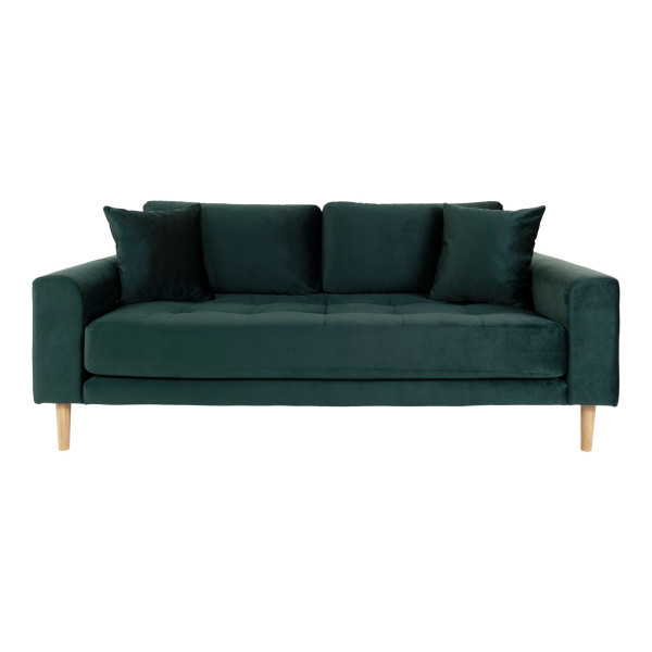 Sofa 2,5 Sitzer DROP LIDO in grün