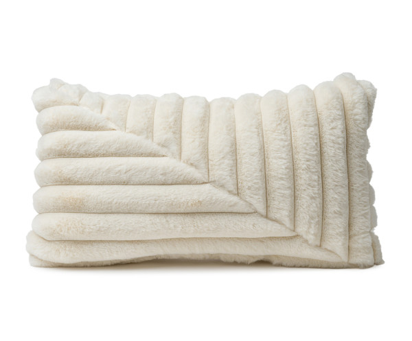 Kissen vito PATCHWORK 2 in creme aus Polyester