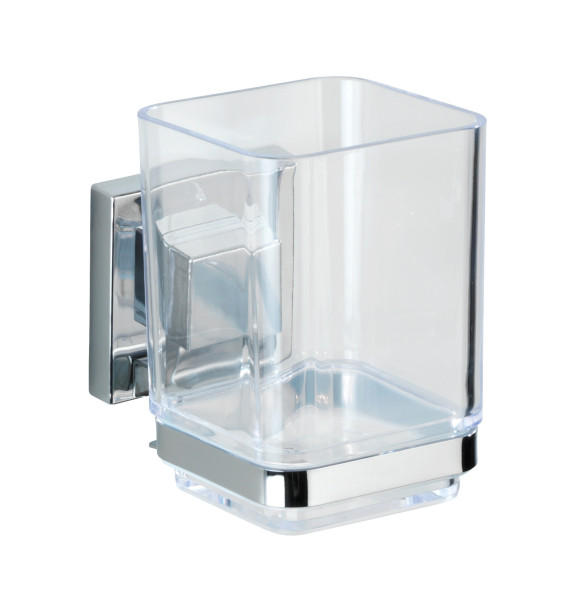 Zahnputzbecher QUADRO in mehrfarbig aus Materialmix