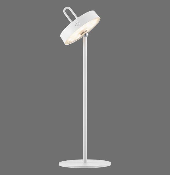 Tischleuchte AMAG LED in weiß aus Metall