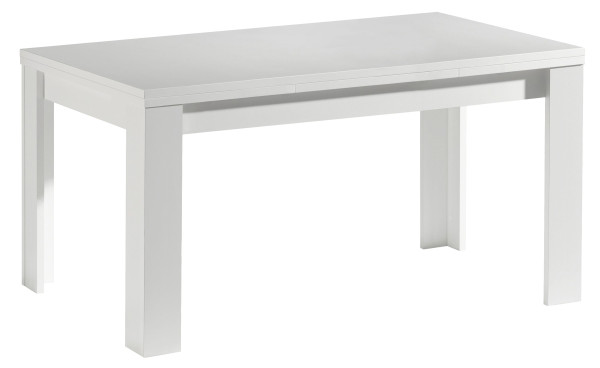 Esstisch MONZI in  Lack weiß matt aus Holz