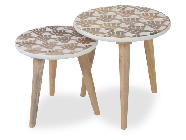 Beistelltisch-Set SANSIBAR AMRUM in natur
