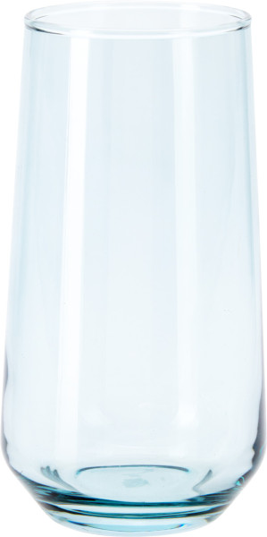 Trinkglas TREVISO in blau aus Glas
