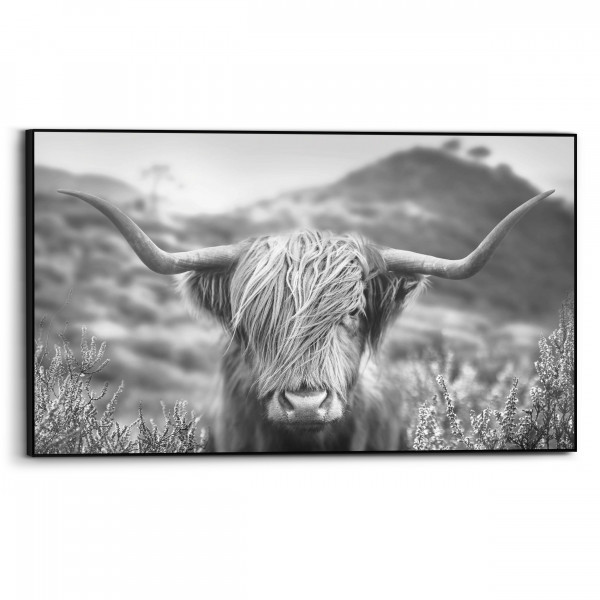 Bild HIGHLANDER LANDSCAPE in mehrfarbig aus MDF