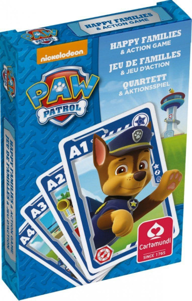 PAW PATROL Quartett aus Kunststoff