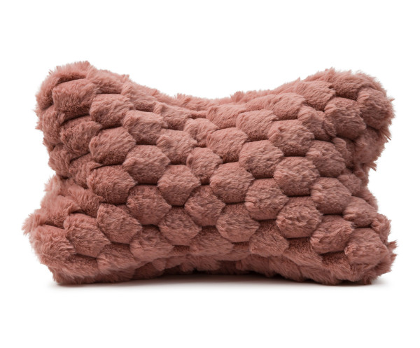 Lesekissen CARMEN altrosa in Altrosa aus Polyester