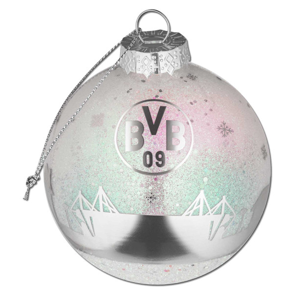 Weihnachtskugel BVB SKYLINE in mehrfarbig aus Materialmix