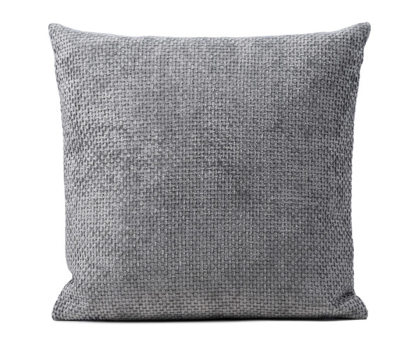 Kissen VERA silber in silberfarben aus Polyester