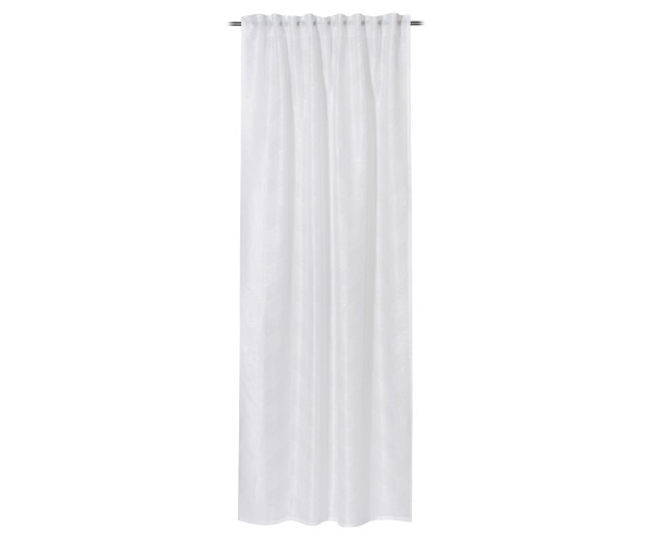Schlaufenschal VITALIS weiß in weiß aus Polyester
