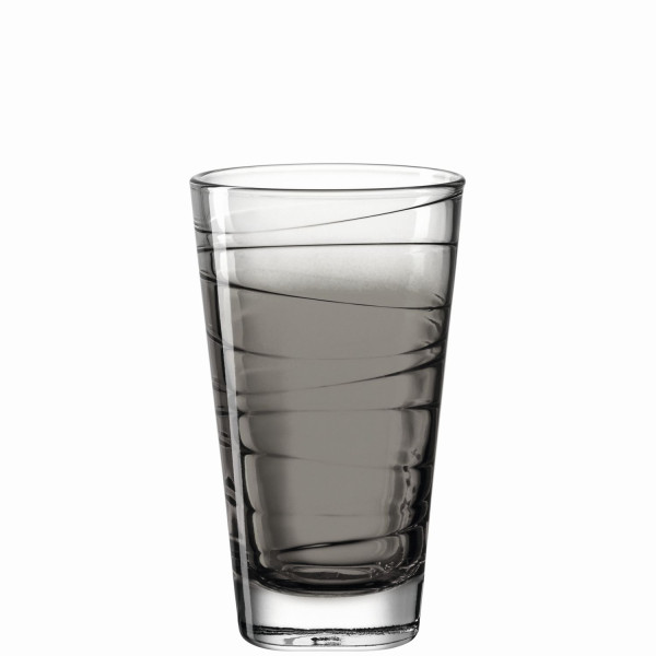 Trinkglas VARIO anthrazit in anthrazit aus Glas