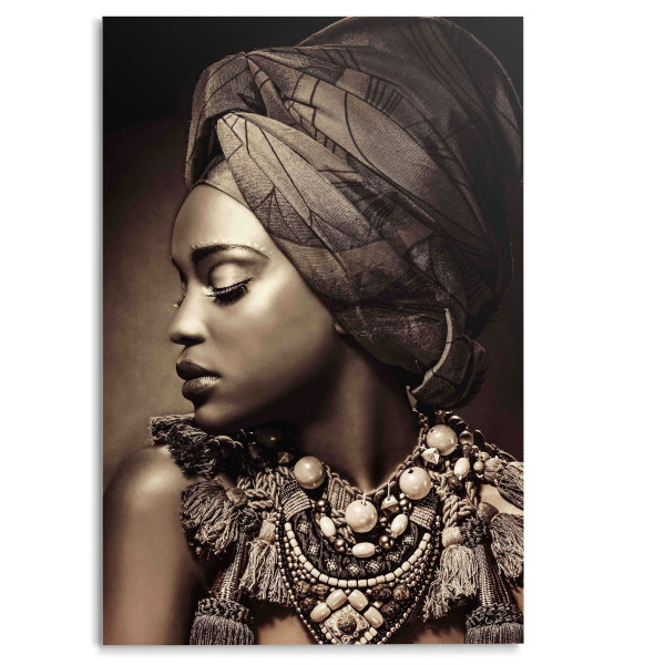Glasbild AFRICAN BAEAUTY II