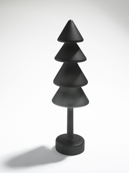 Weihnachtsbaum GLASS schwarz in schwarz aus Glas