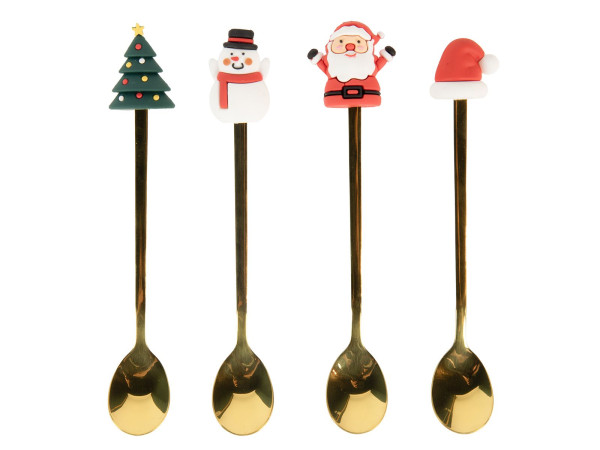 Tee/Kaffeelöffel-Set X-MAS