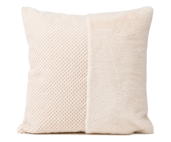 Kissen SVELA creme in creme aus Polyester