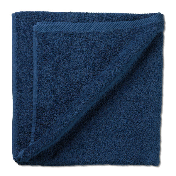 Duschtuch LADESSA blau in blau aus Baumwolle