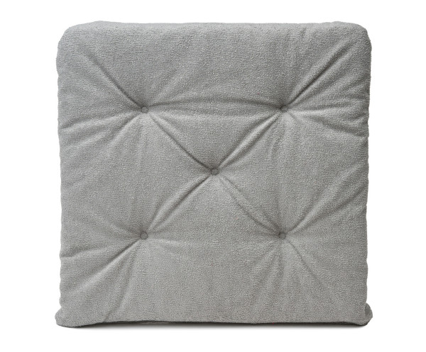 Sitzkissen GERRA silber in silberfarben aus Polyester