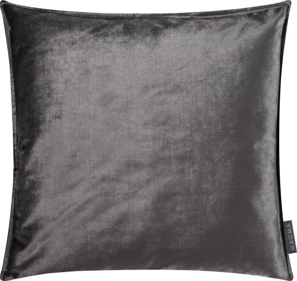 Kissenhülle SHINY anthrazit in anthrazit aus Polyester