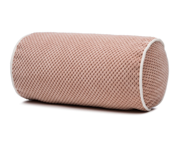 Kissenrolle SVEN rosa in Altrosa aus Polyester