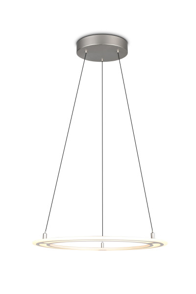 Pendelleuchte CROMER in Nickel aus Metall
