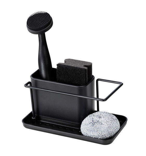 Spülorganizer ORIO in schwarz aus Materialmix