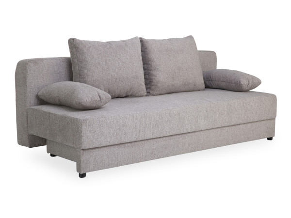 Schlafsofa ALAMEA in taupe aus Stoff
