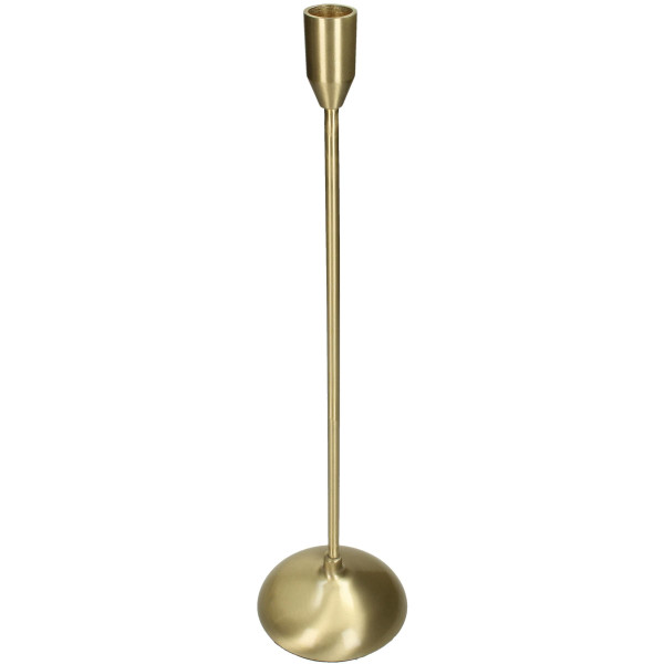 Kerzenhalter STICK gold in goldfarben aus Aluminium