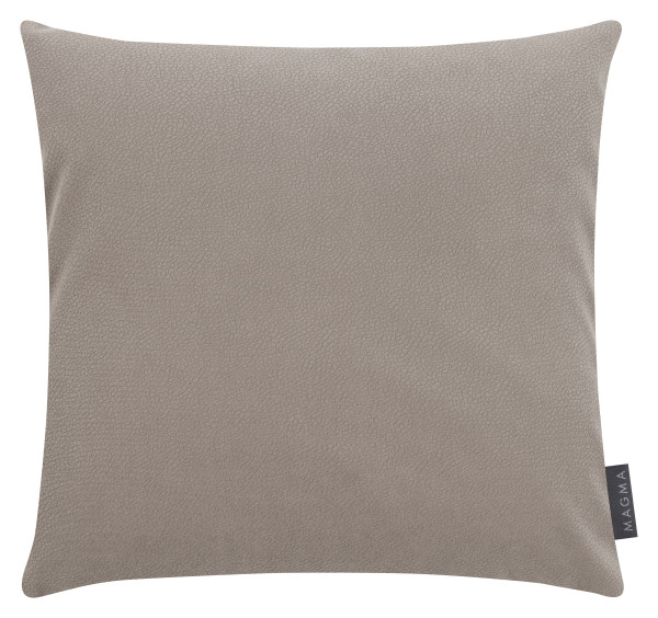 Kissenhülle LUNES taupe in taupe aus Polyester