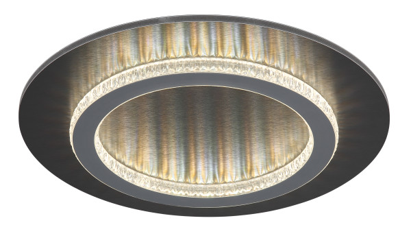 Deckenleuchte ROMEO LED in schwarz aus Materialmix