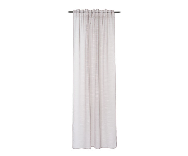 Fertigvorhang FILOU taupe in taupe aus Polyester