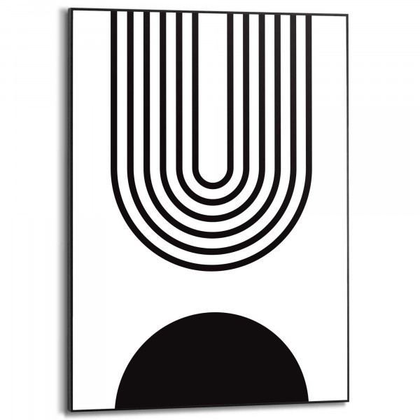 Bild ABSTRACT in mehrfarbig