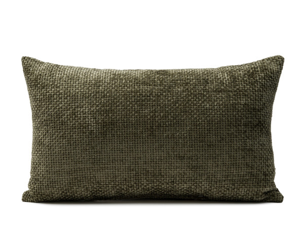 Kissen VERA oliv in oliv aus Polyester