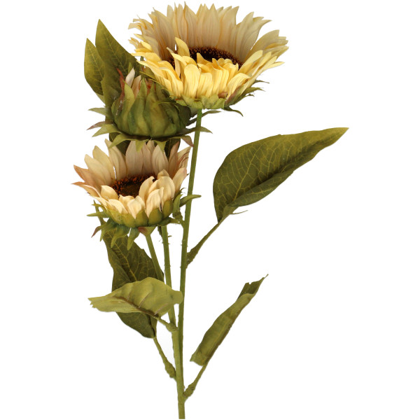 Kunstblume SUNFLOWER creme