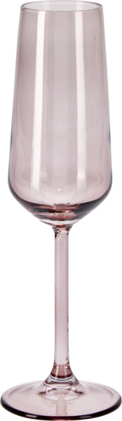 Sektglas TREVISO in rosa aus Glas