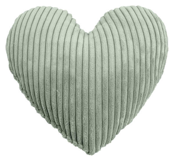 Kissen SHARA HERZ salbei