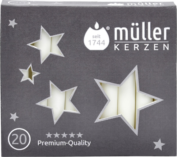 Baumkerzen-Set CHRISTMAS