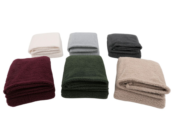 Decke SHERPA in mehrfarbig aus Polyester