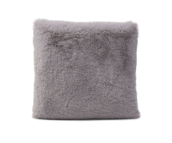 Kissen FELLIMITAT silber in silberfarben aus Polyester