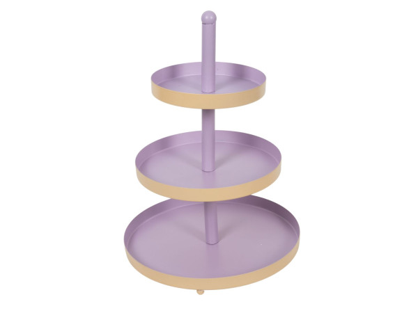 Etagere LILAC in lila aus Metall