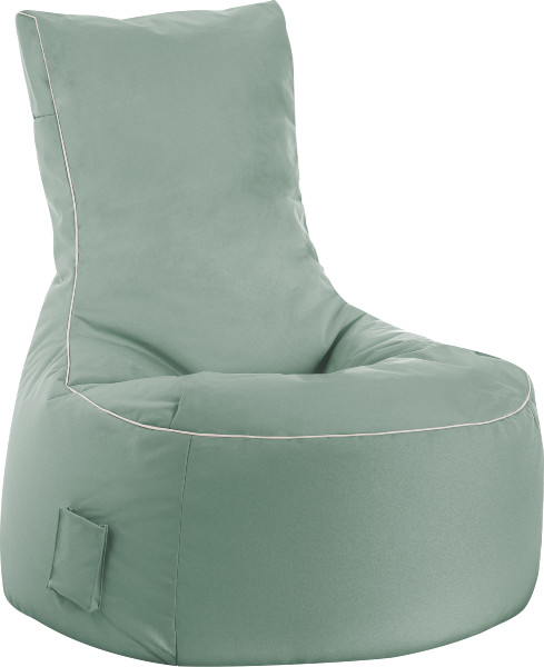 Sitzsack SWING SCUBA in  eukalyptus aus Polyester