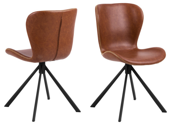 Polsterstuhl BATILDA A1 in braun