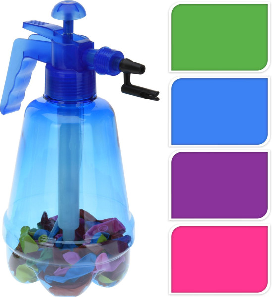 Wasserbomben-Pumpe FUN in mehrfarbig aus Kunststoff