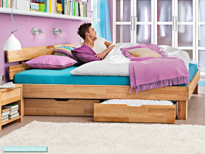 Massivholzbett SOLANO Massivholzbett SOLANO