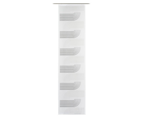 Flächenvorhang CHELLANO in anthrazit aus Polyester